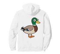 Divertente Cartone Animato Anatra Google Grandi Occhi Ciarlatano Animale Felpa con Cappuccio