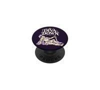 Divertente cavaliere medievale diva giù umorismo rinascimentale PopSockets PopGrip Adesivo