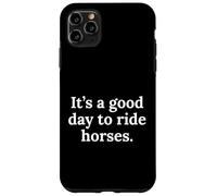 Divertente cavallo Pony Ragazze Donne Uomini Ragazzi a cui piacciono i cavalli dicendo Custodia per iPhone 11 Pro Max