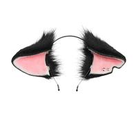 Divertente cerchietto per capelli con orecchie di animali, coda per donne, adolescenti, ragazze, feste a tema, servizi fotografici e eventi anime, accessori per capelli con orecchie pelose