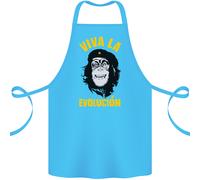 Divertente che Guevara Evolution Scimmia Ateismo Cotone Grembiule 100% Biologico
