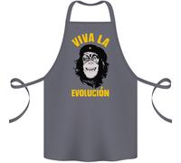 Divertente che Guevara Evolution Scimmia Ateismo Cotone Grembiule 100% Biologico