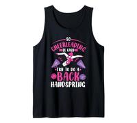 Divertente Cheerleader è Facile Fare Una Cheerleading a Molla Posteriore Canotta