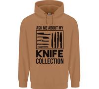 Divertente Chef Chiedi Della Mia Collezione Di Coltelli Felpa Uomo