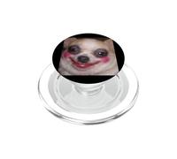 Divertente Chihuahua Brutto Trucco Sfocato Meme PopSockets PopGrip per MagSafe