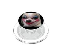 Divertente chihuahua con brutto trucco sfocato meme PopSockets PopGrip per MagSafe