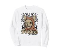 Divertente Chihuahua El Diablo Carino Piccolo Diavolo Cane Vintage Felpa