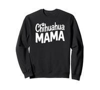 Divertente Chihuahua Mama, Simpatico Design con Impronte di Zampe per Le Mamme del Cane Felpa