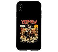 Divertente chitarra country western con toro, Cow Girl Custodia per iPhone XS Max