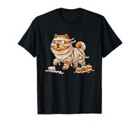 Divertente Chow Chow Mummia Zucca Halloween Bambini Uomo Donna Maglietta