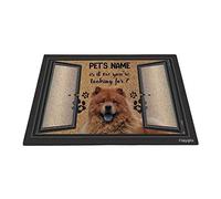 Divertente Chow Chow, Sono Io Quello Che Stai Guardando Tappeto Ingresso Casa Lavabile Tappeti D'Ingresso Confortevole Zerbino Di Benvenuto Per Terrazzo Soggiorno Interno 40X60Cm