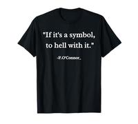 Divertente Christian If It's A Symbol To Hell with It Family Tee Maglietta