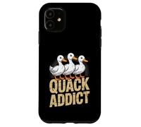 Divertente Ciarlatano Addict Carino Anatroccoli Sarcastico Donne Uomini Scherzo Custodia per iPhone 11