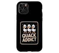 Divertente Ciarlatano Addict Carino Anatroccoli Sarcastico Donne Uomini Scherzo Custodia per iPhone 11 Pro