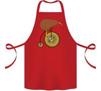 Divertente Ciclismo Kiwi Bicicletta Moto Cotone Grembiule 100% Biologico