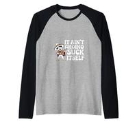 Divertente Cinco De Mayo dicendo Che Non Vuole succhiare se Stesso Maglia con Maniche Raglan