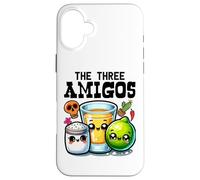 Divertente Cinco De Mayo Tequila Fiesta I 3 Tre Amigos Custodia per iPhone 16 Plus