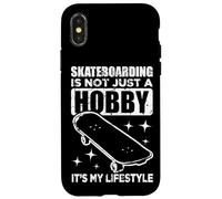Divertente citazione di skateboarding Custodia per iPhone X/XS
