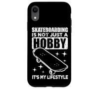 Divertente citazione di skateboarding Custodia per iPhone XR
