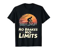 Divertente Citazione per Ciclismo Senza Limiti Maglietta