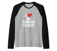 Divertente i Spagnolo dicendo Che Amo i Miei Studenti Maglia con Maniche Raglan