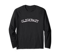 Divertente Clickbait Internet Social Media Tee Click Bait Regalo Maglia a Manica