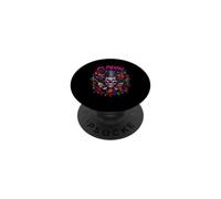 Divertente clown dicendo con il caos di carnevale selvaggio PopSockets PopGrip Adesivo