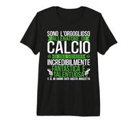 Divertente Coach Sono L'orgoglioso Allenatore di Calcio Maglietta Premium