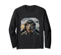 Divertente Cockpit Pilota Casco T-Rex Maglia a Manica
