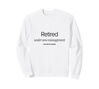 Divertente collega pensionamento lasciando Idee Partito Co Lavoratori Felpa