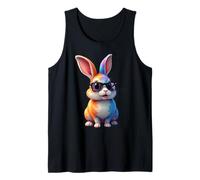 Divertente Coniglio Amante degli Animali Simpatico Rabbit Canotta