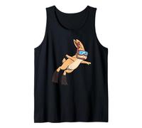 Divertente Coniglio Snorkeling Cartone Animato Design Carino Animale Ara Canotta