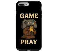 Divertente Console Gamer Preghiera Monaco Retrò Giochi di parole Cristiani Custodia per iPhone 7 Plus/8 Plus