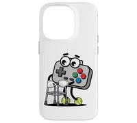 Divertente controller per videogiochi retrò Kawaii Retro Gaming Design Custodia per iPhone 14 Pro