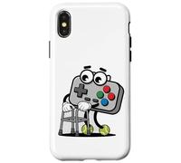 Divertente controller per videogiochi retrò Kawaii Retro Gaming Design Custodia per iPhone X/XS