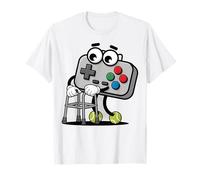 Divertente Controller per Videogiochi retrò Kawaii Retro Gaming Design Maglietta