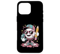 Divertente Cool Baseball Art School Kid Fun Back To School Custodia per iPhone 16 Pro Max