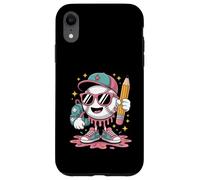 Divertente Cool Baseball Art School Kid Fun Back To School Custodia per iPhone XR