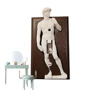 Divertente copertura 'interruttore della luce - Piastra interruttore a parete con design 3D in stile intagliato, copertura a creativa e divertente | Nessuna arte interna o infortunio manuale