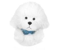 Divertente copertura per mazze da golf, copertura per la testa del conducente, divertente peluche a forma di animali, qualità da tour golf n. 1 per palo in legno, protezione lunga (orsacchiotto bianco