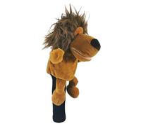 Divertente copritesta per mazze da golf, in morbido legno protettivo, per mazze da golf con animali in peluche per pilota n. 1, per uomini e donne, idea regalo, accessorio divertente per campi da golf