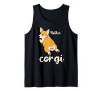 Divertente Corgi Lovers T-Shirt Nient Altro Che Corgi Graphics Canotta
