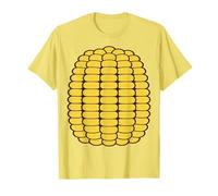 Divertente Corn on The COB Costume Corny Halloween Maglietta