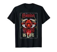 Divertente Corrida Is Life Corrida De Toros Spagna Corrida Maglietta
