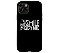 divertente corridore running smile every mile cool grafica & dicendo Custodia per iPhone 11 Pro