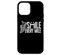 divertente corridore running smile every mile cool grafica & dicendo Custodia per iPhone 12 mini