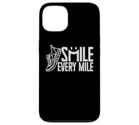 divertente corridore running smile every mile cool grafica & dicendo Custodia per iPhone 13