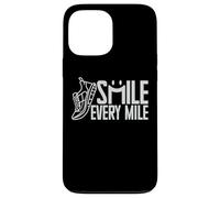 divertente corridore running smile every mile cool grafica & dicendo Custodia per iPhone 13 Pro Max