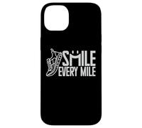 divertente corridore running smile every mile cool grafica & dicendo Custodia per iPhone 14 Plus