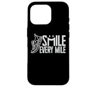 divertente corridore running smile every mile cool grafica & dicendo Custodia per iPhone 16 Pro